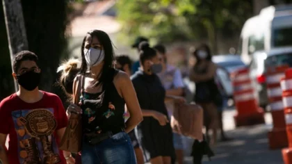 Diputados brasileños aprobaron el barbijo obligatorio