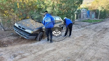 Encontraron abandonado en Toma Norte un auto robado