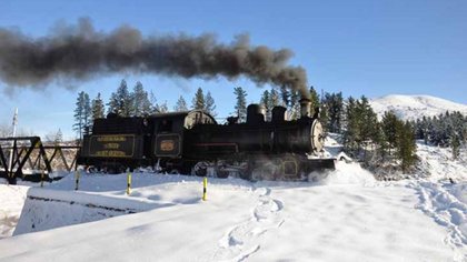 La Trochita de Esquel cumplió 75 años