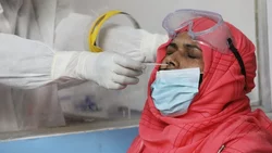 Récord de contagios de Covid-19 en la India