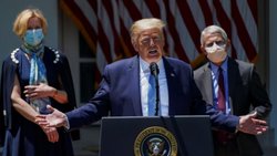 Trump: "Tenemos 2 millones de dosis de vacunas listas"