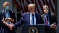 Trump: "Tenemos 2 millones de dosis de vacunas listas"