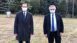 Alberto Fernández ya está en Neuquén