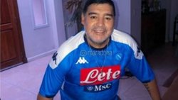 Maradona celebró el título de "su" Napoli