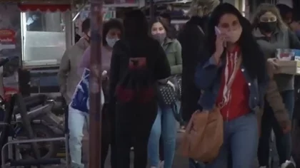 Insólito: la gente copó el bajo neuquino para hacer compras