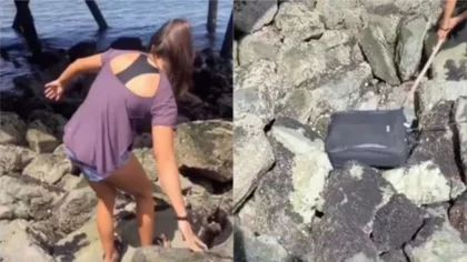 Grababan un video para TikTok y encontraron un cadáver