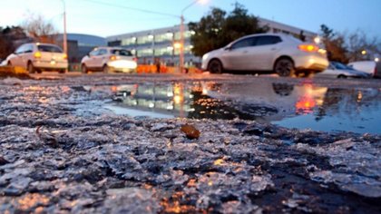 Se viene un finde de mucho frío y nevadas