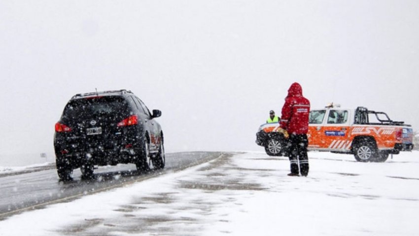 Cierran rutas en la cordillera por alerta de nevadas