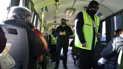 Refuerzan los controles en colectivos de Neuquén