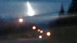 La foto del OVNI roquense y audio entre pilotos y la torre