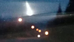 La foto del OVNI roquense y audio entre pilotos y la torre