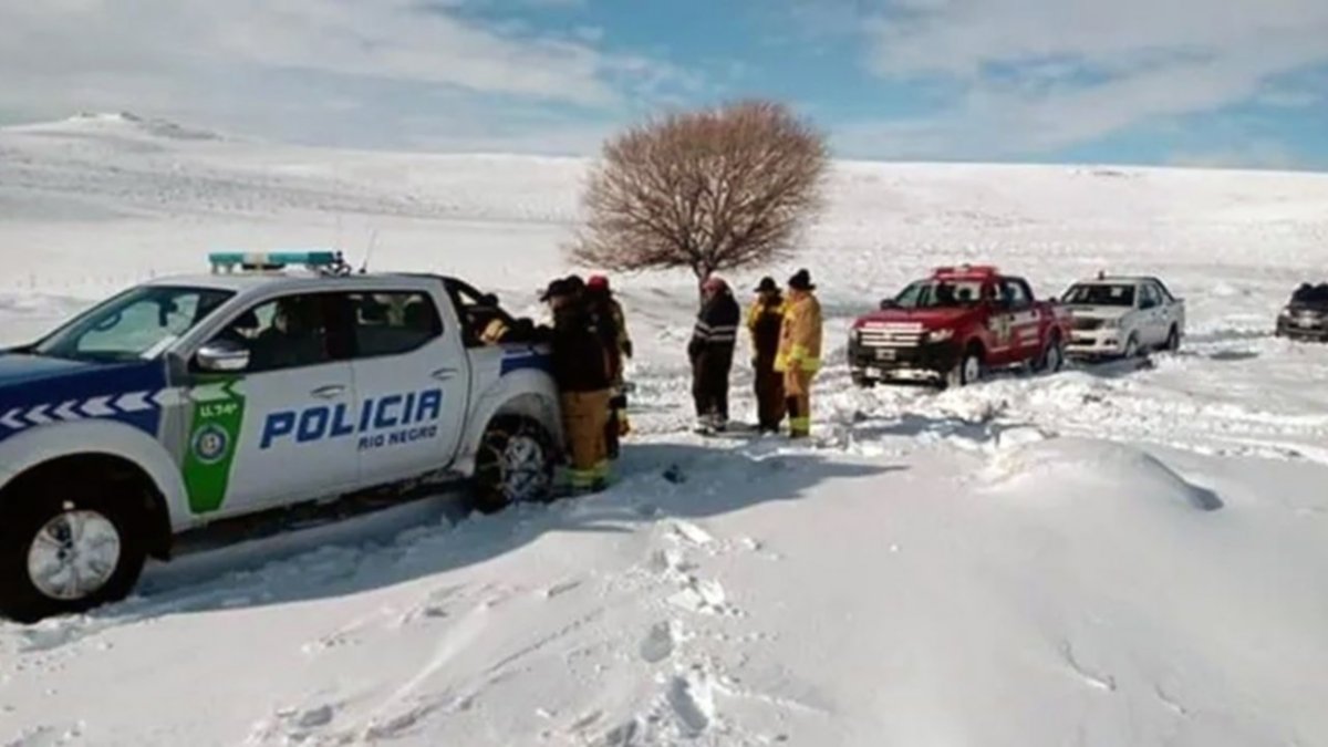No pudieron volver del campo y tuvieron que ser rescatados