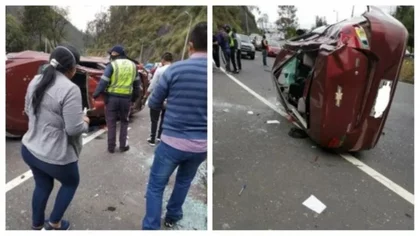 Conmovedor: Policía consoló a un nene tras grave choque