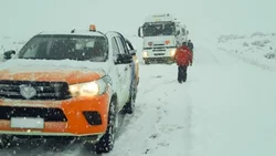 300 camioneros varados por el cierre de Pino Hachado
