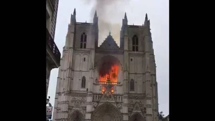 Se incendió otra catedral histórica en Francia