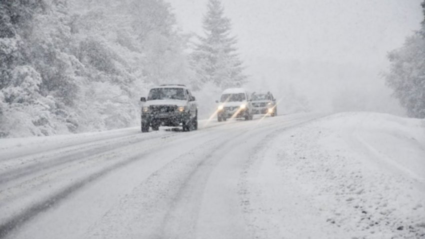 Las rutas cortadas por el temporal