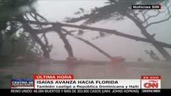 El huracán Isaías se dirige hacia Miami