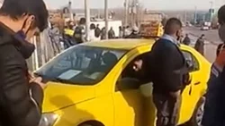 Impactante video del tiroteo y el balazo al taxista