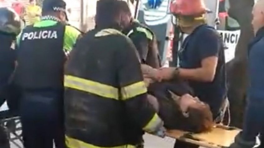 Dormía, cedió el piso, y cayó a un pozo ciego de 5 metros