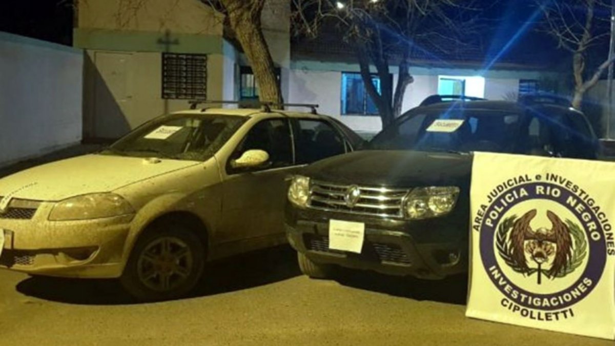 En Cipolletti encontraron dos autos robados en Neuquén