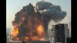 Impactante video en cámara lenta y HD de la explosión en Beirut