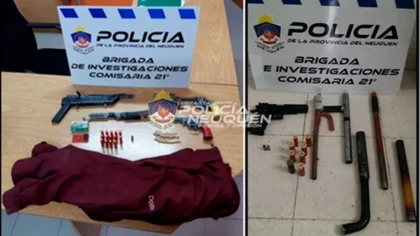 Fue en patota y baleó ocho veces la casa de su ex
