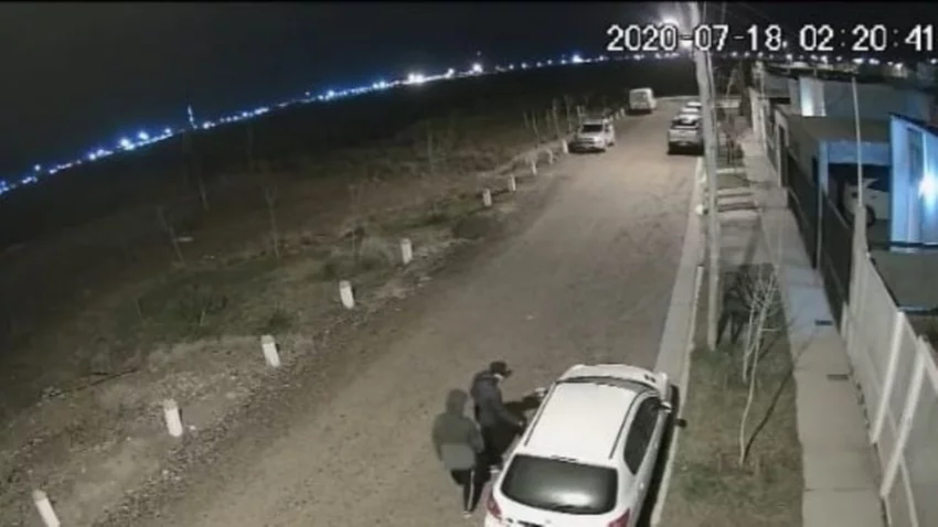 Para vivir seguros en sus casas, costearon las cámaras de seguridad