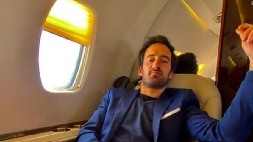 En un vuelo privado llegó otro "influencer" a Bariloche