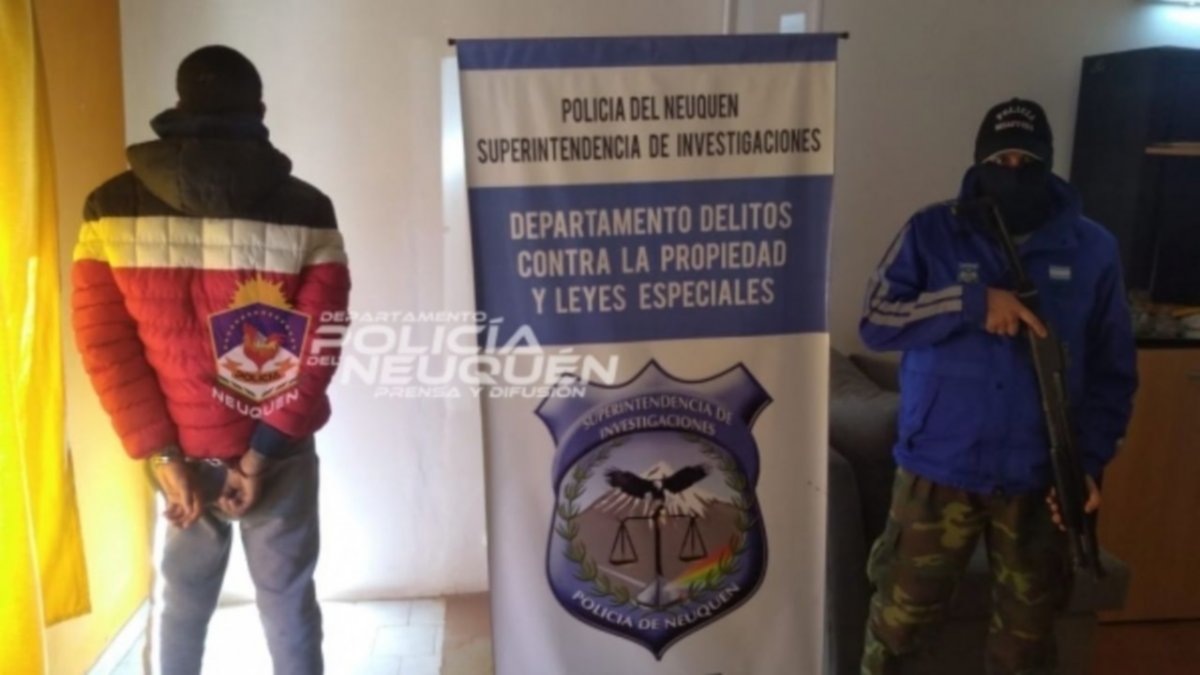 Encontraron en Centenario a un prófugo de la Justicia
