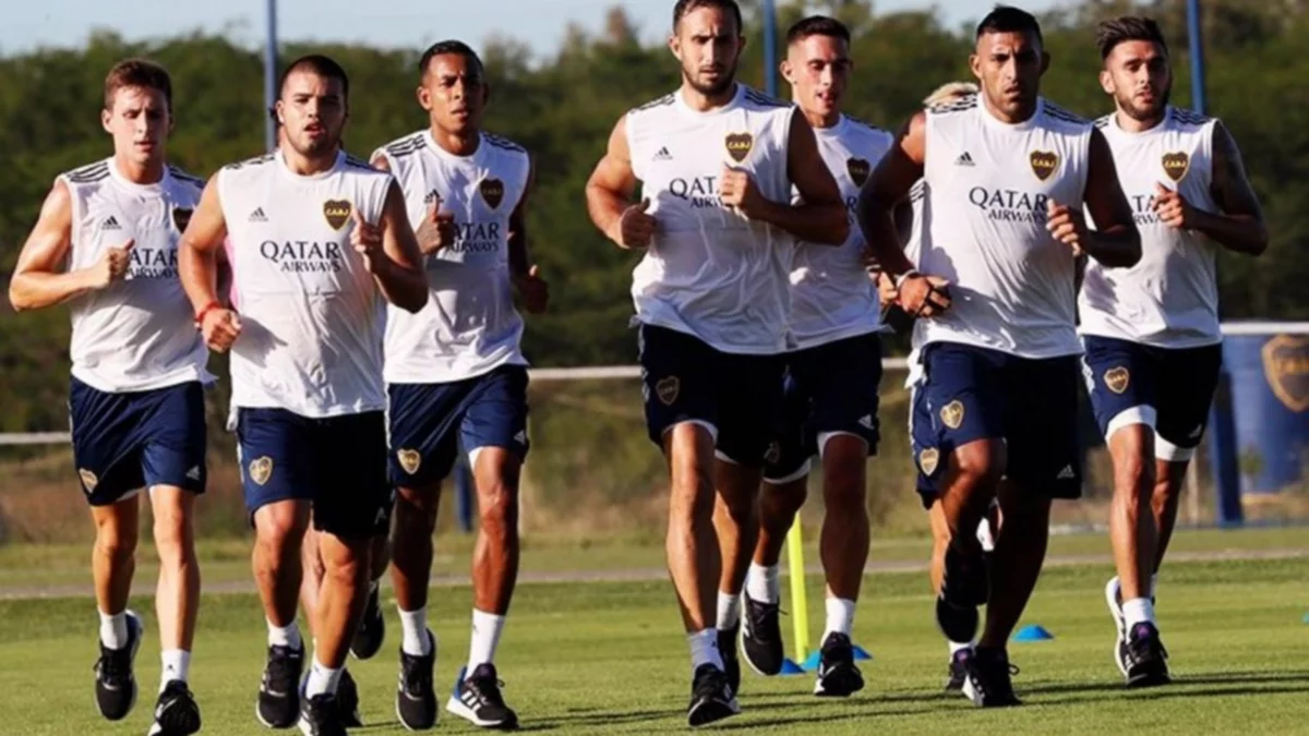Boca se concentra con protocolo estricto