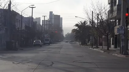 La capital neuquina, con baja circulación este domingo
