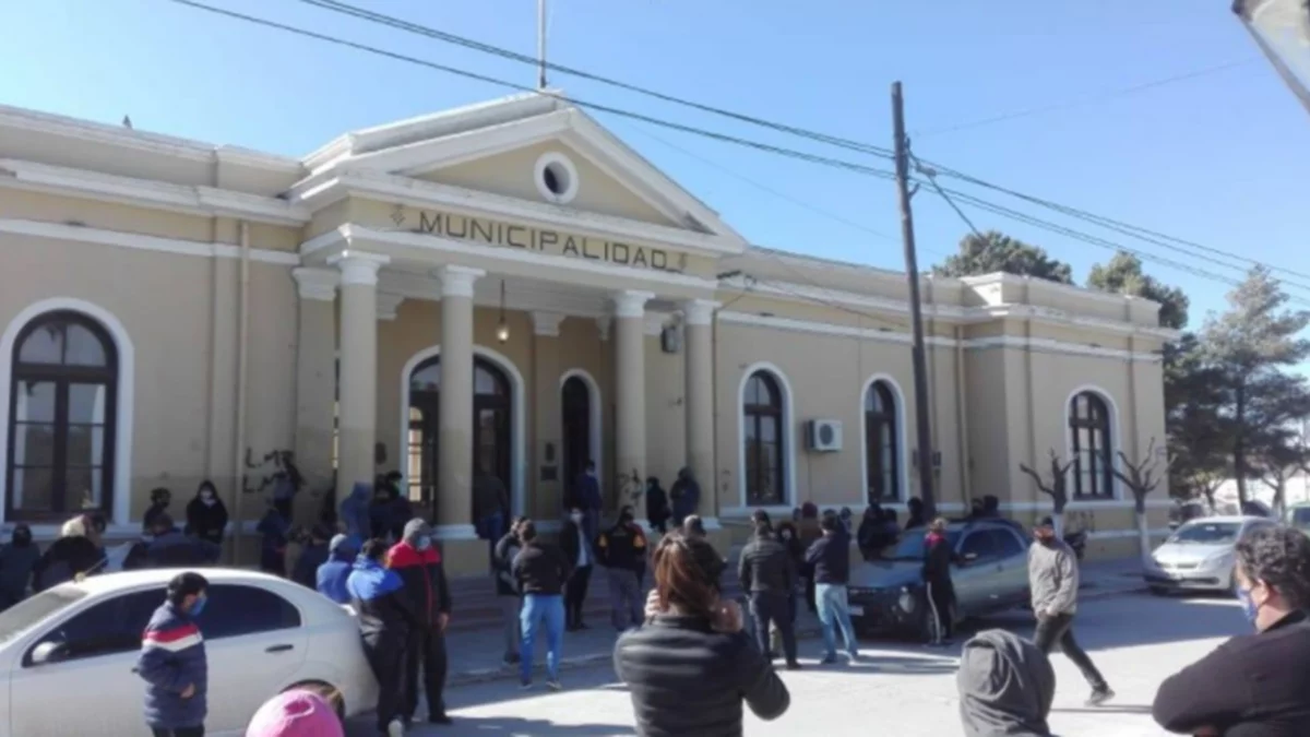 Comerciantes protestaron contra el cordón sanitario