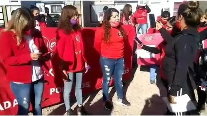 Otro "escrache" en el Z1 con críticas a la Justicia