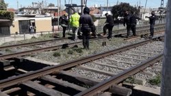 Quiso hacer un atentado en el Tren Roca y se prendió fuego