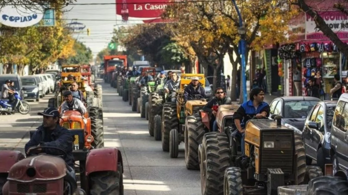 Productores decidieron suspender el tractorazo
