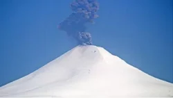 Se registró una explosión en el cráter del volcán Villarica