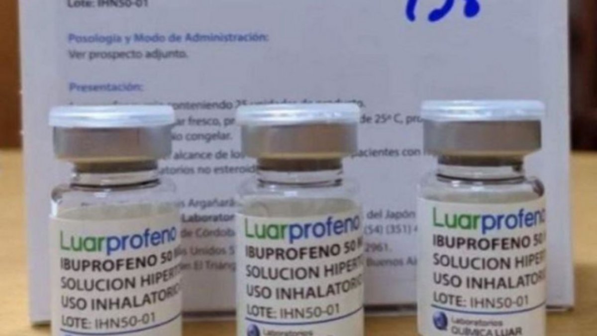 No se usará ibuprofeno en pacientes Covid en Río Negro
