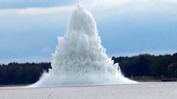 Explotó una bomba gigante de la Segunda Guerra Mundial