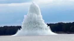 Explotó una bomba gigante de la Segunda Guerra Mundial