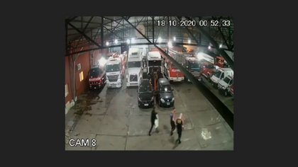 Bomberos héroes salvaron a un bebé de 1 año