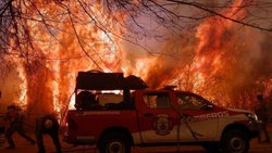 Las lluvias apagaron focos de incendios en Córdoba