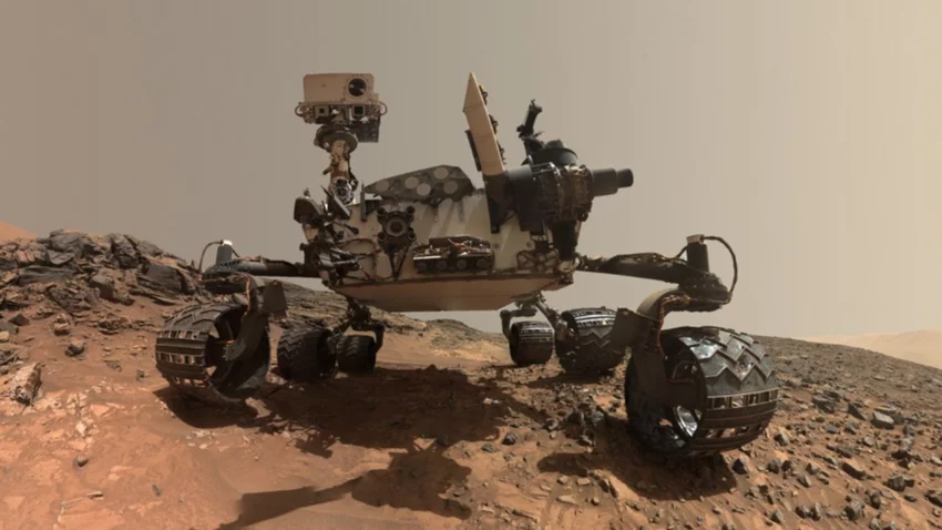 El Curiosity realizó un impactante descubrimiento en Marte