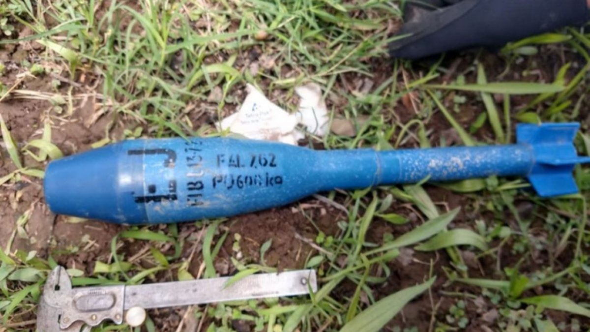 En Regina encontraron una granada de fusil