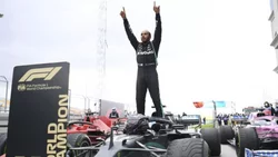 Hamilton igualó a Schumacher: siete campeonatos