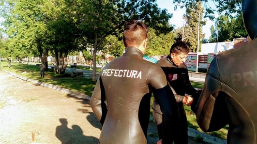 Buscan en el río a un alumno del CPEM 54