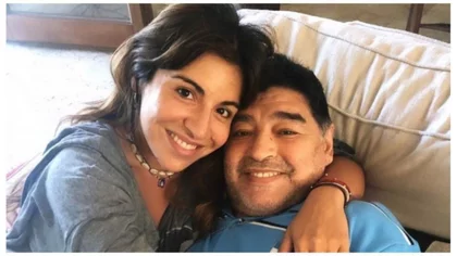 La impactante foto que publicó Giannina antes de la muerte de Diego