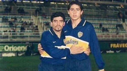 Riquelme despidió al Diego con un video