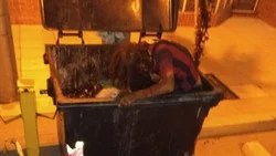 Con la cabeza metida en la basura, le refutó al INDEC
