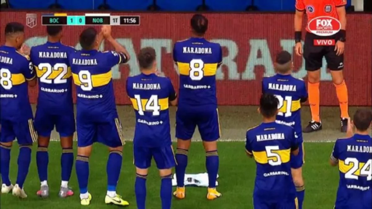 Boca se recuperó ante Newell's, y todo fue maradoniano