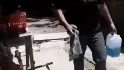 Discutió por un terreno y roció con nafta a sus sobrinas